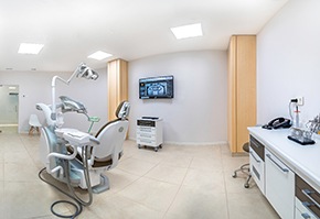 Modern dental office for affordable services.