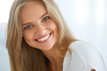 portrait of a smiling woman