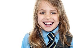 girl with braces