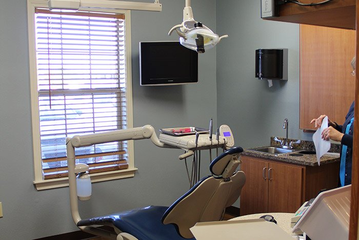 Waco, TX patient dental exam room
